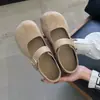 Zapatos Mary Jane estilo retro con tacón oculto, con diseño de una sola correa, para mujer, nueva colección primavera/otoño 2026, adecuados para mujeres menudas, y también disponibles como zapatos estilo Birkenstock