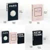Caixa de armazenamento de livro falso transfronteiriça com abertura, livro de imitação de revista de design de interiores, livro decorativo de mesa de centro, livro de exibição