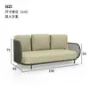 Juego de Sofá de Ratán para Exteriores Modelo de Casa de Villa en Patio Silla de Ratán para Balcón Muebles Impermeables de Jardín de Diseño para Exteriores