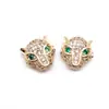 Pulseira de Contas Espaçadoras com Zircônia Incrustada em Cobre, Acessórios Esféricos Cravejados com Diamantes Pulseira DIY Colar Fecho de Pulseira Fecho Espaçador Venda por Atacado em Estoque