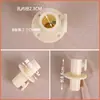 Maniquí de Medio Cuerpo Soporte Inferior para Pierna Conector Accesorios para Tienda de Ropa Maniquí Tubo 2.2 Hebilla de Elevación de Plástico