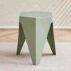 Respaldo de Silla Hueco Moda Creativa Moderno Simple Taburete de Exterior Silla con Respaldo de Plástico Silla de Comedor Nórdica Silla de Plástico