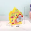 Ventas Directas de Fábrica Artesanías de Madera, Papelería de Oficina Creativa y Práctica, Portalápices de Castillo de Princesas de Dibujos Animados con Logo Imprimible