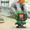 Nivelador Láser Verde de 16 Líneas de Alta Precisión Hilda, Nuevo Nivelador Automático Transfronterizo con Soporte