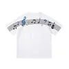 Camiseta de Manga Curta para Comércio Exterior para Homens e Mulheres, Novo Estilo de Verão 2026, Ombro Normal, Meia Manga Solta Estilo Americano, Blusa com Design Único, Tendência