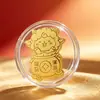 Año de la Oveja Oro Puro 999 Tener Dinero para Gastar Pegatina para Teléfono Móvil de Oro Pegatina de Lámina de Oro de Oveja Pequeña Tienda Tráfico de Transmisión en Vivo Controlador de Tráfico Fábrica de Productos Al por Mayor