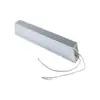 Resistencia de Frenado Trapezoidal de Carcasa de Aluminio de 200W, Resistencia de Frenado de Freno, Resistencia Bobinada de Cable para Servomotor de Conversión de Frecuencia de Carga Rxlg