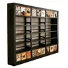 Estante de aço para biblioteca de uso doméstico, estante infantil de vários níveis para sala de estar com prateleiras ajustáveis, rack de armazenamento moderno minimalista