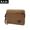 Billetera de Hombre Transfronteriza Billetera Larga Monedero Bolso de Mano Bolso de Axila Bolso para Teléfono Móvil Cuero Crazy Horse Bolso Clutch de Hombre
