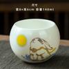 Taza Celadón Juego de Té Kung Fu de Cerámica Taza Maestra Taza de Té Personal Chinoiserie Taza de Dedo Taza de Té Taza de Té Doméstica