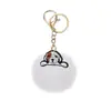 [Perro] Bola de Pelo de Dibujos Animados Lindo Llavero de Dibujos Animados Forma Creativa Lindo Dibujo Animado Exclusivo de Comercio Electrónico Transfronterizo