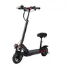 Nova Scooter Elétrica M4 de 10 polegadas Azul para Montar Scooter de Mobilidade para Adultos Dobrável Elétrica Pequena com Bateria