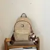Mochila de lujo impresa de alta gama para mujer, modelo nuevo 2026, mochila de gran capacidad para el día a día, bolsa escolar para viajes al aire libre