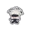 Insignia de Broche de Aleación Linda de Cinco Nudos de Hierba de San Juan Periférico de Animación de Dibujos Animados Japoneses Pines Metálicos Accesorios