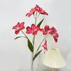 Nueva Lirio Pequeño 7 Cabezas Lirio Colorido Flor Artificial Hogar Hotel Decoración Suave Boda Paisajismo Floral Flor Artificial