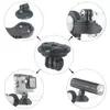 Adecuado para velocímetros Garmin/Maikin Blackbird, con un conector de montaje colgante que puede cambiar de dirección, conector macho, interfaz de cámara tipo Gopro
