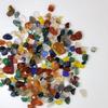 Grava de ágata natural de colores al por mayor, grava de siete tesoros, adornos desmagnetizantes para peceras, piedra original, relleno chino transfronterizo