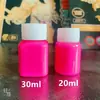Kit de Tintas Luminosas 20ml 30ml Tinta Glow à Prova d'Água de Longa Duração para Pintura à Mão DIY Corpo Humano Roupas Tinta Fluorescente