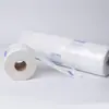Papel desechable para cuello para salón de peluquería para evitar que el cabello cortado caiga en el cuello teñido corte de pelo papel protector de cuello súper transparente circunferencia