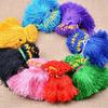 Banda de Seda de Hielo Círculo Alambre Dorado Cintura Mini Pequeño Borla Borla Marcapáginas Pequeña Borla Colgante Accesorios DIY Multicolor Poliéster 2cm