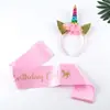 Diademas Nuevas de Cabeza de Unicornio Transfronterizas en Stock, Accesorios para el Cabello para Fiestas Navideñas Infantiles, Accesorios para el Cabello Lindos de Dibujos Animados de Nicho
