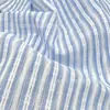 Nuevo Verano Algodón Teñido en Hilo Jacquard Rayas Hueco Estilo Fresco Ropa de Mujer Vestido Camisa Ropa Infantil Tela