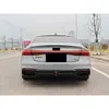 Adequado para Audi A7 Modificado para Rs7 Lábio Traseiro Pequeno Spoiler Traseiro Conjunto Traseiro Lábio da Cauda Garganta da Cauda Peças de Modificação Boca da Cauda do Escape