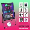 Quadro Negro Eletrônico LED Brilhante Quadro Fluorescente Display de Publicidade Barraca de Mercado Noturno Loja Tela de Carregamento Comercial para Escrita à Mão