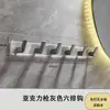 Gancho de roupa de acrílico sem furos gancho de roupa toalha de banho atrás da porta gancho de casaco cozinha e banheiro gancho adesivo