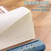 Cuaderno de Hojas Sueltas A5 de Alta Calidad con Logo Personalizado para Reuniones de Oficina de Negocios, Bloc de Notas B5 Grueso Encuadernado en Cuero
