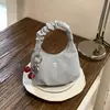 Bolsa de Ombro Feminina de Design de Nicho Transfronteiriço 2026 Nova Bolsa Transversal Versátil com Corrente Estilo Coreano Bolsa de Mão Bolsa Dumpling
