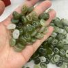 Suministro de transmisión en vivo material Qinghai jade Hetian candado pequeño colgante DIY hecho a mano jade Hetian estándar candado de seguridad