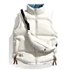 Primavera y Otoño Nuevo Versátil Perezoso Harajuku Artístico Simple Unisex de Moda Tendencia Bolso Cruzado Reversible Chaleco