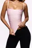 Camisola lisa de corte ajustado para mujer, prenda exterior de verano, top sin mangas ligeramente elástico, versátil para ir al trabajo y citas, ropa de mujer