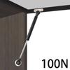 Venta Directa de Fábrica Varilla de Soporte Hidráulico con Amortiguación para Puerta de Gabinete Elevable Corta, Varilla de Resorte de Gas con Función de Parada Libre