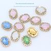 Proteína de renda mão-costurada Diamante Magia cor brilhante diy vestido de noiva artesanal vara Diamante desempenho acessórios de vestuário Strass