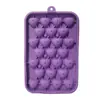 Bandeja de Gelo de Silicone Molde de Gelo de Congelamento Rápido Doméstico Forma de Coração Bola de Gelo Fabricante de Cubos de Gelo Bandeja de Gelo de Silicone Fácil de Remover Atacado