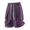 2026 Nuevos Shorts Casuales de Trabajo de Secado Rápido de Moda para Verano Negro Obsidiana Marrón Cacao Verde Menta En Stock