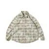 Camisa de Disfraz Nanxia Marca de Moda para Hombre Estilo Hong Kong Estilo Japonés Estilo Coreano Camisa Exterior Casual Top Holgado Chaqueta Versátil