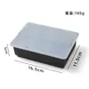 Forma de Gelo de Silicone Macio para Congelador Molde de Gelo Caixa para Fazer Gelo Bloco Grande Tamanho Grande Gelo Quadrado Caixa de Armazenamento de Grande Capacidade Silicone de Grau Alimentício
