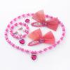 Nuevo Pinza de Mariposa de Malla con Forma de Corazón para Niñas para Flequillo, Elegante y Exquisito Accesorio para el Cabello al por Mayor Directamente del Fabricante