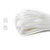 Fornecimento de linha de nó chinês 567 chinelos trançado corda de seda coreana linha vermelha artesanal diy acessórios material pulseira corda