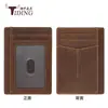 Chao Niu Nuevo Retro Piel Genuina RFID Antimanético Bolso para Tarjetas Ultra delgada Bolsa para Identificación Piel de Vaca Multi-tarjeta Billetera de Conductor