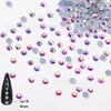 Nuevo Taladro de Fondo Plano para Arte de Uñas Super Brillante Multicorte Vidrio Redondo Taladro Decoración Uña Taladro Brillante Lavable Difícil de Quitar Fondo Caliente