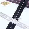 4CM en stock Cintura Banda Elástica Jacquard Color Negro y Blanco Cinturón Elástico Goma Elástica Alta Correa para el Hombro con Letras Accesorios para Ropa