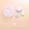 Molde de silicona para sello de lacre DIY con lazo, huella de gato, diario creativo, lindo, oso violento, resistente a altas temperaturas, fácil de desmoldar.