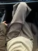 Calça pantalona casual cinza-marrom com cordão estilo preguiçoso para mulheres, nova calça esportiva de yoga fitness de cintura alta para outono