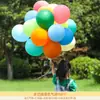 Decoración de Cumpleaños Escenario Colorido con Globos para Césped al Aire Libre Globos Redondos para Niños y Niñas Accesorios para Fotos Macarons