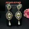 Pendientes de estilo industrial pesado con diseño retro francés de diamantes, exagerados, de estilo europeo y americano de la época medieval.
