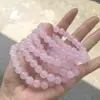 Pulsera de Jade Verde y Jade Blanco, Pulsera de Cuentas Redondas de Jade Afgano Color Agua Clara, Pulsera de Cuentas de Buda Multi-Gema Rosa Raíz de Loto